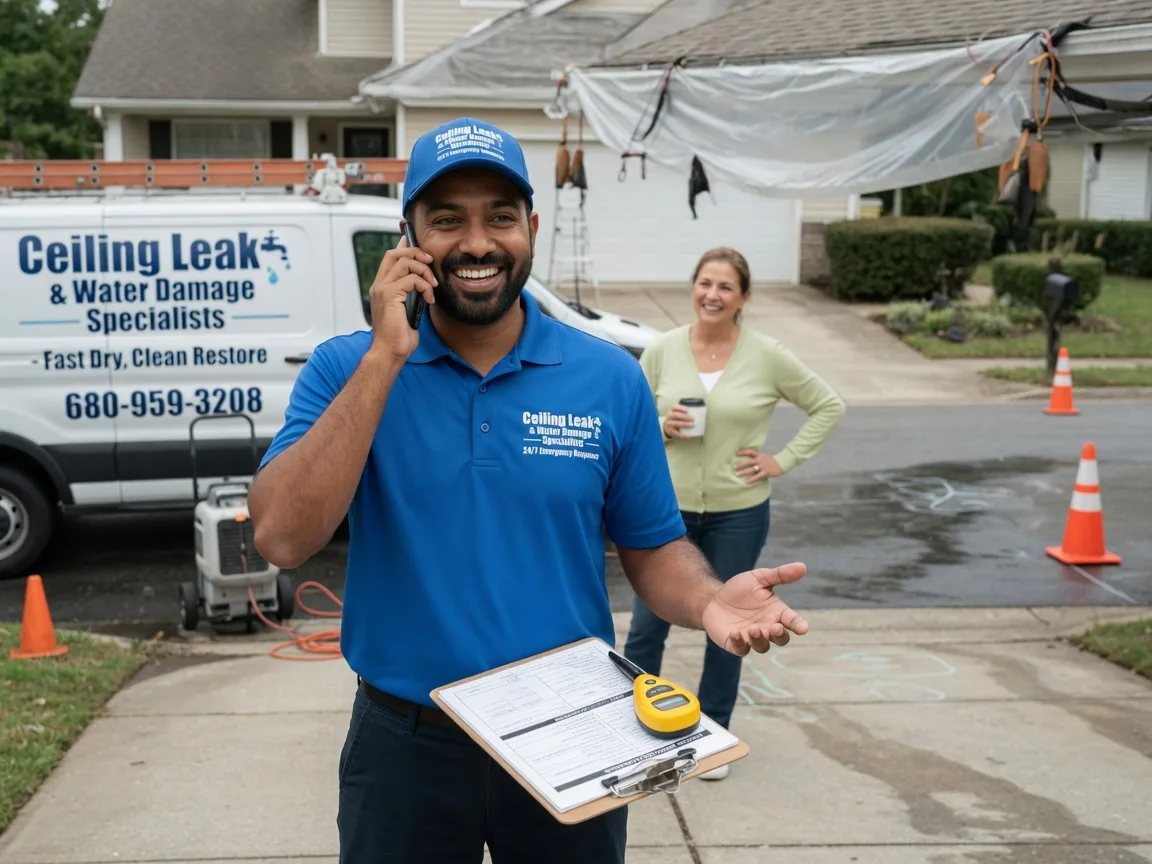 Ceiling Leak Cleanup San Luis, AZ FAQs